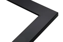 Lustra Dekoracyjne|Lustra^Lustro w czarnej ramie SLIM 47,5x107,5 cm