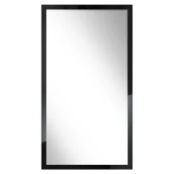 Lustra Dekoracyjne|Lustra^Lustro w czarnej ramie SLIM 67,5x127,5 cm
