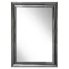 Outlet Lustro w srebrnej ramie VERONA 78x108 cm