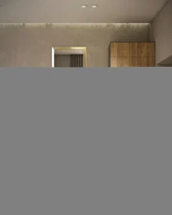 inny Lustra Dekoracyjne|Lustra^Lustro w złotej ramie ALPI 48x138 cm