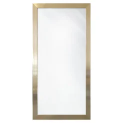 Discount Lustro w złotej ramie SLIM 67,5x127,5 cm