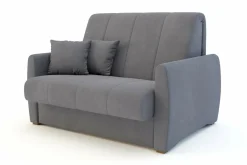 Dzieci Sofy|Sofy^Mała sofa rozkładana szara DALIA