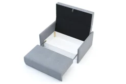 Dzieci Sofy|Sofy^Mała sofa szara 144 cm LEO III