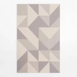 New inny Mata do łazienki GOMERA, geometryczna, 50x80 cm
