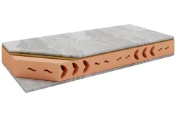 Online Perlo Materac z kokosem CARRARA TENCEL 120x200