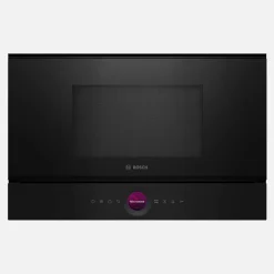 BOSCH Kuchenki Mikrofalowe^Mikrofala do zabudowy Home Connect seria 8 czarna BEL7321B1