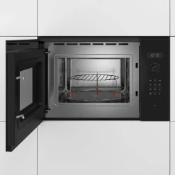 New BOSCH Mikrofala do zabudowy Home Connect seria 6 czarna BEL554MB0