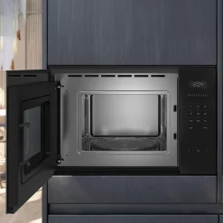 Siemens Kuchenki Mikrofalowe^Mikrofala do zabudowy iQ500 czarna BF525LMB1