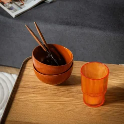 Miski, Patery I Półmiski^Miska ceramiczna brązowa PAPILAR 480 ml