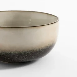 inny Miska ceramiczna brązowo-beżowa ZORA 690 ml