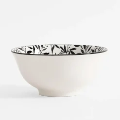 Discount inny Miska porcelanowa biało-czarna LAUREL 650 ml