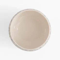 Clearance inny Miska porcelanowa w zielono-niebieskie kwiaty 660 ml