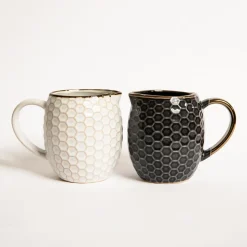 Outlet Prima Cucina Mlecznik ceramiczny czarny BRESCA 300 ml