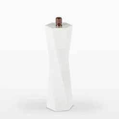 New inny Młynek do pieprzu i soli biały 19,5 cm