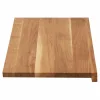 Discount Nakładka na blat kuchenny dębowa 50x35x2 cm