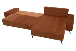 Best Fresh Narożnik ceglany VELVET NEW prawy