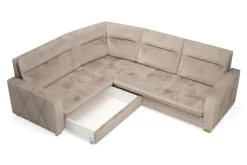 Comfort Line Narożniki^Narożnik ciemnobeżowy SOLAR lewy