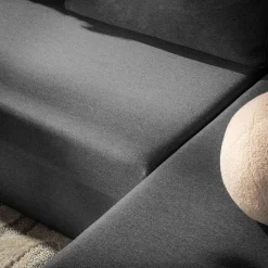 Exline Narożniki^Narożnik ciemnoszary z 2 pojemnikami FLAT