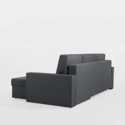 Exline Narożniki^Narożnik ciemnoszary z 2 pojemnikami FLAT