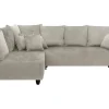 Comfort Line Narożniki^Narożnik rozkładany beżowy CALPE lewy