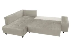 Comfort Line Narożniki^Narożnik rozkładany beżowy CALPE lewy