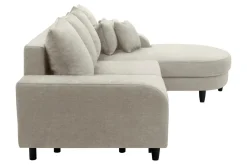 Best Comfort Line Narożnik rozkładany beżowy NAPOLI prawy