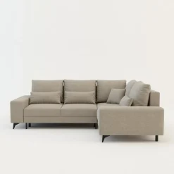 Hot Comfort Line Narożnik rozkładany beżowy PIAVE prawy