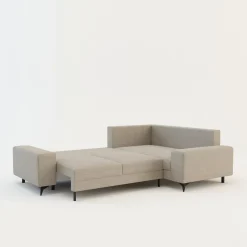 Hot Comfort Line Narożnik rozkładany beżowy PIAVE prawy
