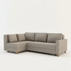 Comfort Line Narożniki^Narożnik rozkładany beżowy SPELLO lewy