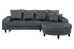 Comfort Line Narożniki^Narożnik rozkładany grafit NAPOLI prawy
