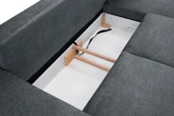 Comfort Line Narożniki^Narożnik rozkładany grafit NAPOLI prawy