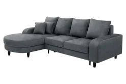 Comfort Line Narożniki^Narożnik rozkładany grafit NAPOLI lewy