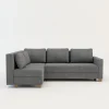 Online Comfort Line Narożnik rozkładany jasnoszary SPELLO lewy