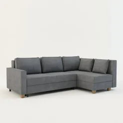 Comfort Line Narożniki^Narożnik rozkładany jasnoszary SPELLO prawy
