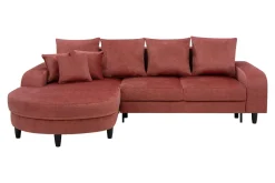 Comfort Line Narożniki^Narożnik rozkładany koralowy NAPOLI lewy