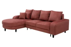 Comfort Line Narożniki^Narożnik rozkładany koralowy NAPOLI lewy