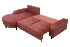 Comfort Line Narożniki^Narożnik rozkładany koralowy NAPOLI lewy