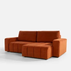 Comfort Line Narożniki^Narożnik rozkładany pomarańczowy ZOOM NEW