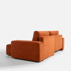 Comfort Line Narożniki^Narożnik rozkładany pomarańczowy ZOOM NEW