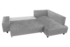 Comfort Line Narożniki^Narożnik rozkładany srebrny CALPE prawy