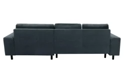 New Comfort Line Narożnik rozkładany szaroniebieski HARISON prawy