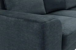 New Comfort Line Narożnik rozkładany szaroniebieski HARISON prawy