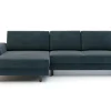Comfort Line Narożniki^Narożnik rozkładany szaroniebieski HARISON lewy