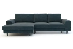 Comfort Line Narożniki^Narożnik rozkładany szaroniebieski HARISON lewy
