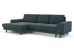 Comfort Line Narożniki^Narożnik rozkładany szaroniebieski HARISON lewy