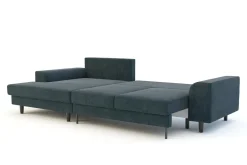 Comfort Line Narożniki^Narożnik rozkładany szaroniebieski HARISON lewy