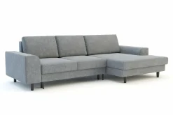 New Comfort Line Narożnik rozkładany szary HARISON prawy
