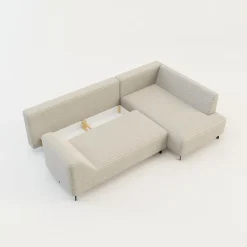 Online FN Design Narożnik rozkładany taupe ASOLO prawy