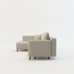 Sale FN Design Narożnik rozkładany taupe ASOLO lewy