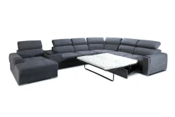 Discount Inspire Narożnik szary VESTA prawy